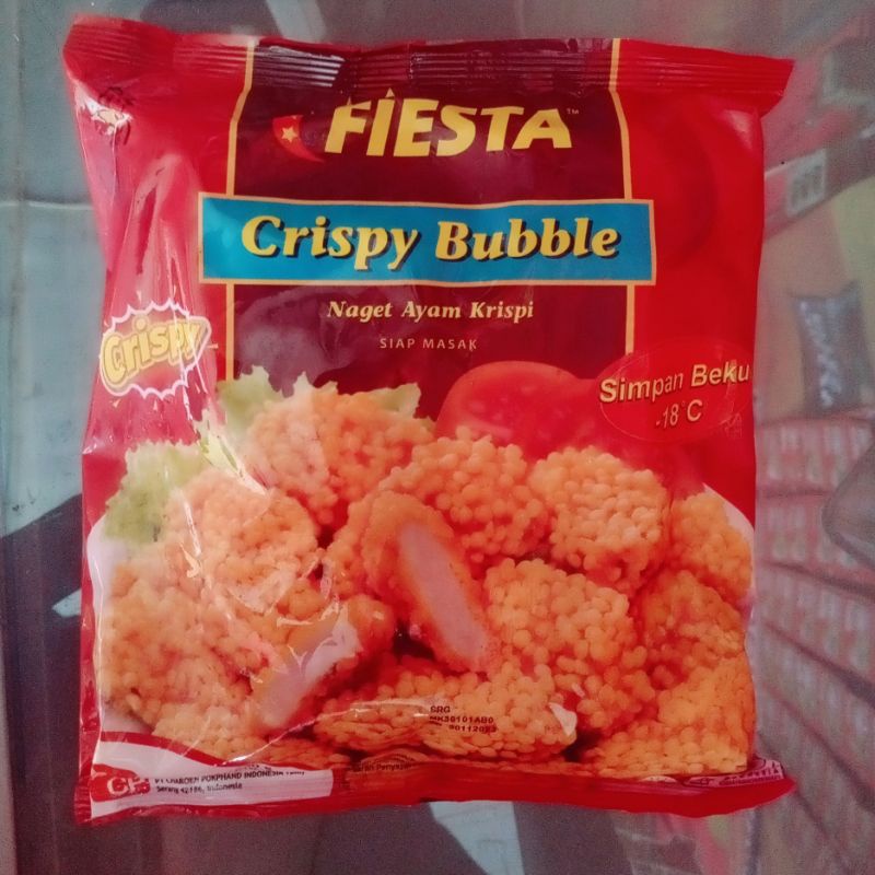 

Fiesta Crispy Nugget bubble / crsipy nugget 500gr