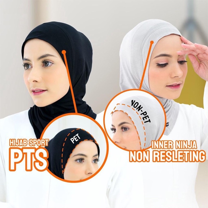 CIPUT NINJA TANPA RESLETING MALAY ANTEM / INNER DALEMAN HIJAB INER JILBAB