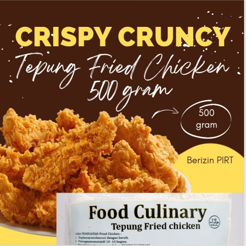 

Tepung Fried Chicken Siap Pakai 500gram Tepung Ayam Kentucky Kfc Crispy