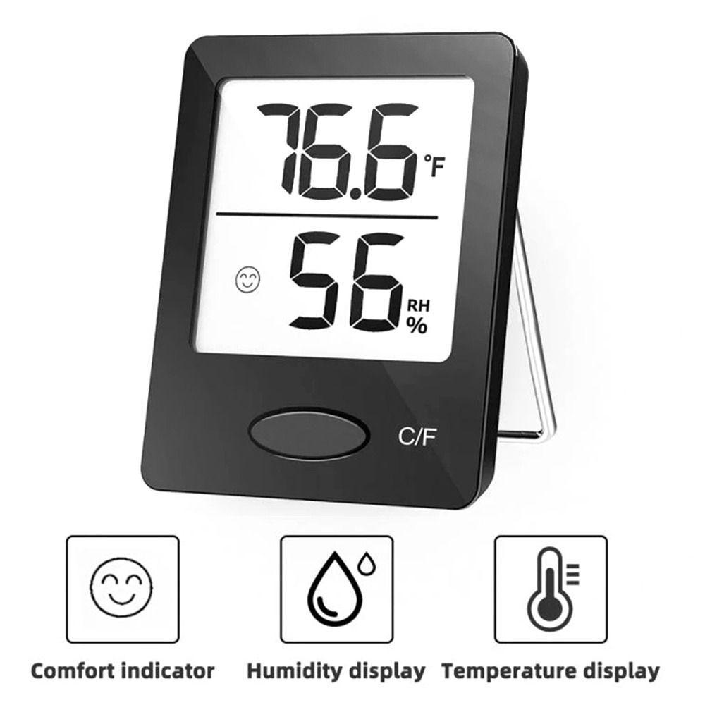 Solighter Digital Thermo-Hygrometer Digital Sensor Suhu Indoor Mini Profesional