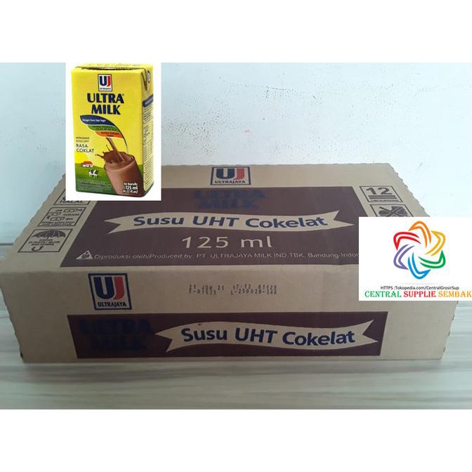 

Ultra Milk Coklat Susu UHT [125 ml /40 pcs / 1 karton ] TERLARIS TERPERCAYA ORIGINAL