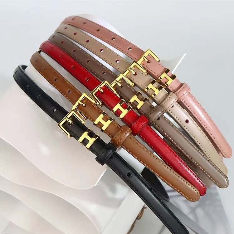 BGS-222 Ikat Pinggang Wanita kulit gaya Casual, belt wanita Bahan Kulit Sintetis Import Fashion Korea