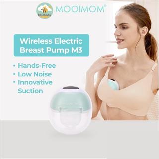 MOOIMOM  M3 Wireless Electric Breast Pump / mooimom Hands Free Wireless Electric Breast Pump M2 - Pompa ASI Elektrik Wireless / pompa asi