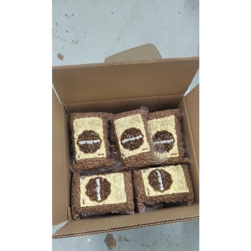 

Boba coklat brown.
