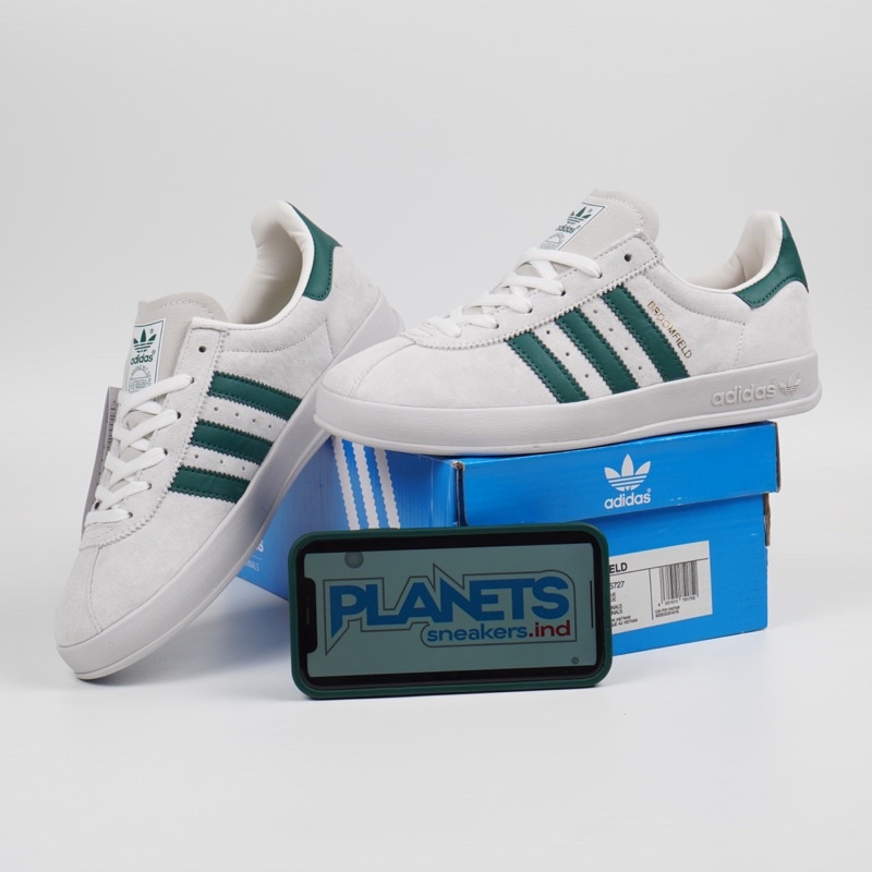 Sepatu Adidas Broomfield White Green