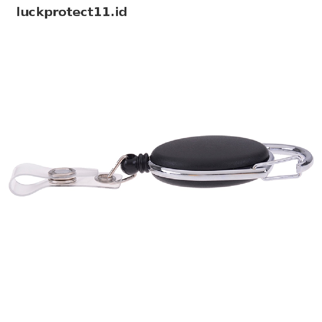 /Fashion Hot// Fashion// Retractable Reel Recoil ID Badge Lanyard Name Tag Kunci Card Holder Belt Clip.