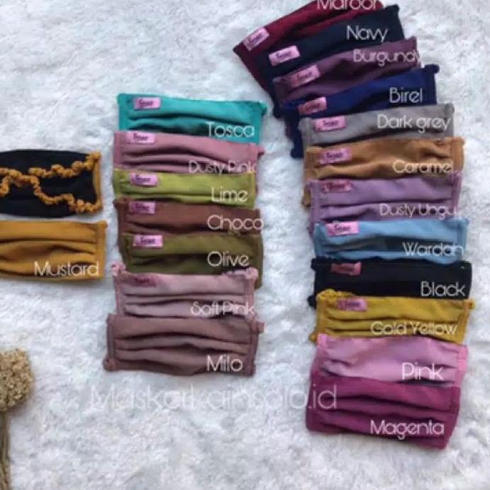 Special - GROSIR LUSINAN MASKER SERUT HIJAB BERLABEL EXCLUSIVE FARAZ