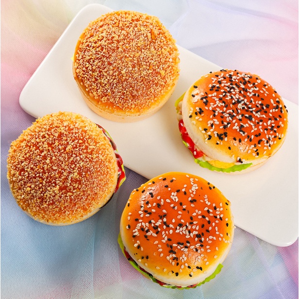 J3 - Mainan dummy food miniatur makanan cake burger