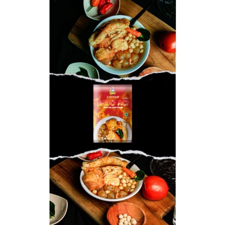 

CIK EMAM - BASO ACI (Kuah pedas) chilli oil - pedas gurih - siomay