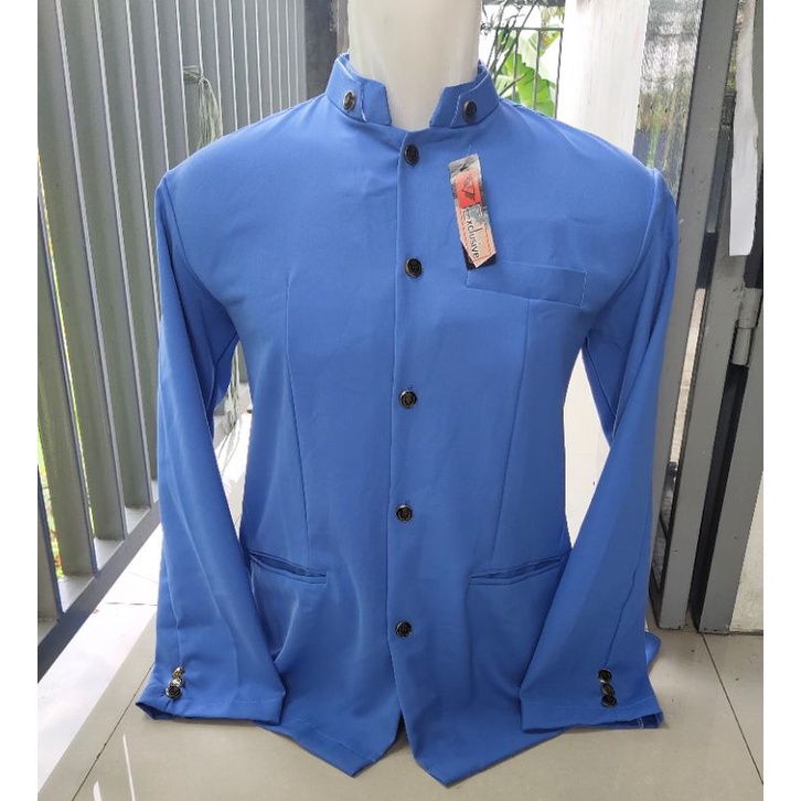 Fashion Muslim Pria / Promo Jasko Polos Hitam Merah Krem Hijau Biru Abu Tua Abu Muda Marun / Fashion