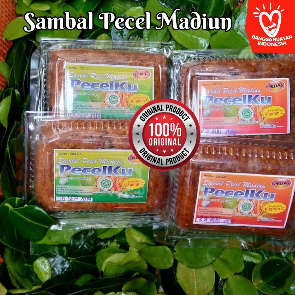 Sambal Pecel Madiun / Sambal Bumbu Pecel Madiun - Pecelku