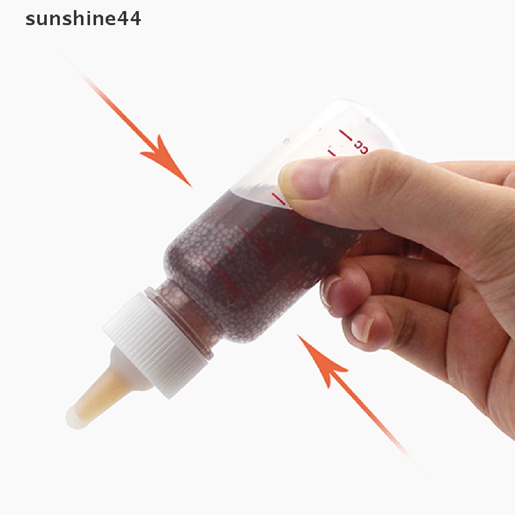 Sunshine Puppy Kitten Feeding Bottle Set Botol Susu Air Menyusui Anjing Kucing Bady.