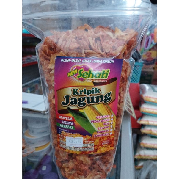 

kripik jagung pedas