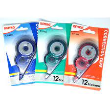 

TIPE X | CORRECTION TAPE | TIPE X PITA KERTAS | KENKO CT-902