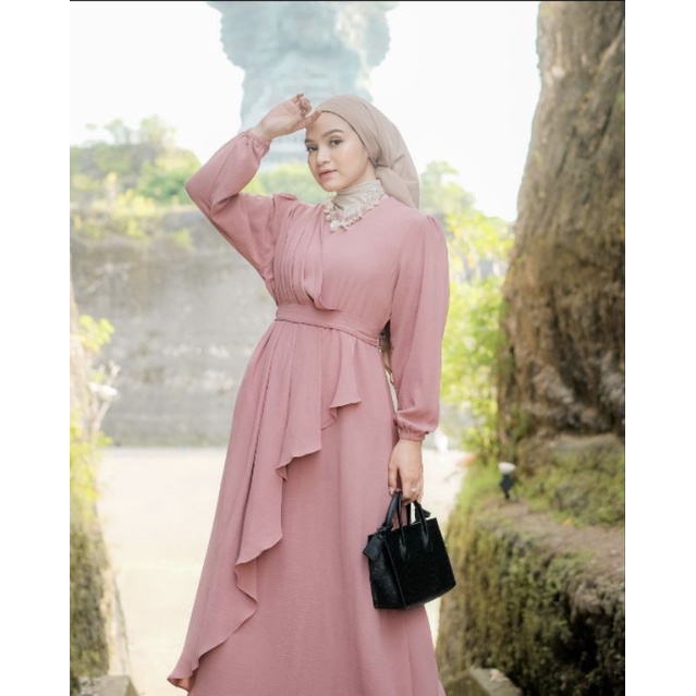 CALLIE DRESS / DRESS KONDANGAN / DRESS SERAGAMAN / BRIDESMAID / BUSUI FRIENDLY