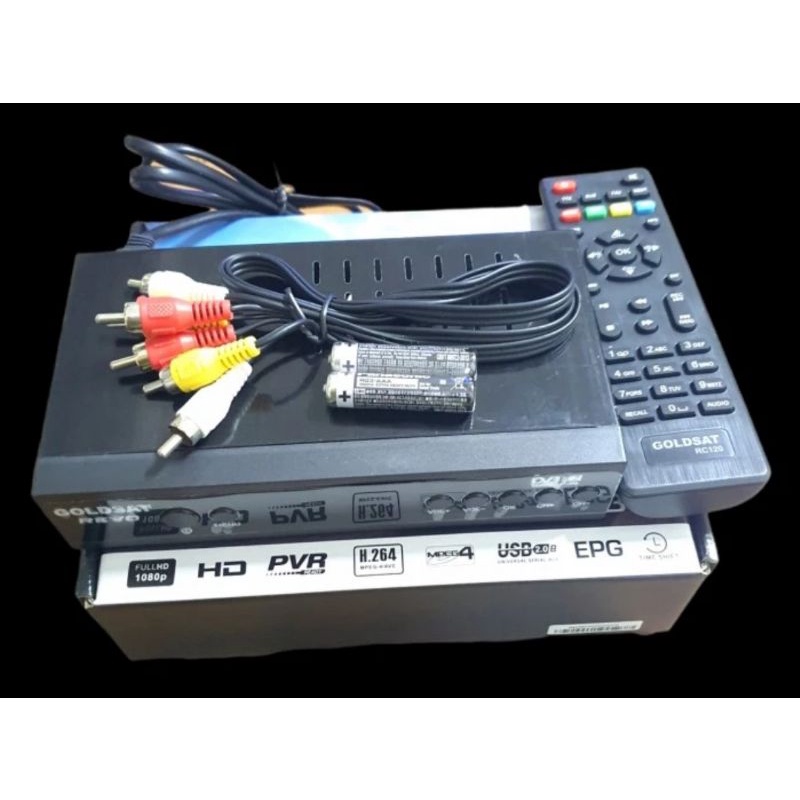 SET TOP BOX REVO STB DIGITAL RECEIVER / DVB TVR - STB SAJA