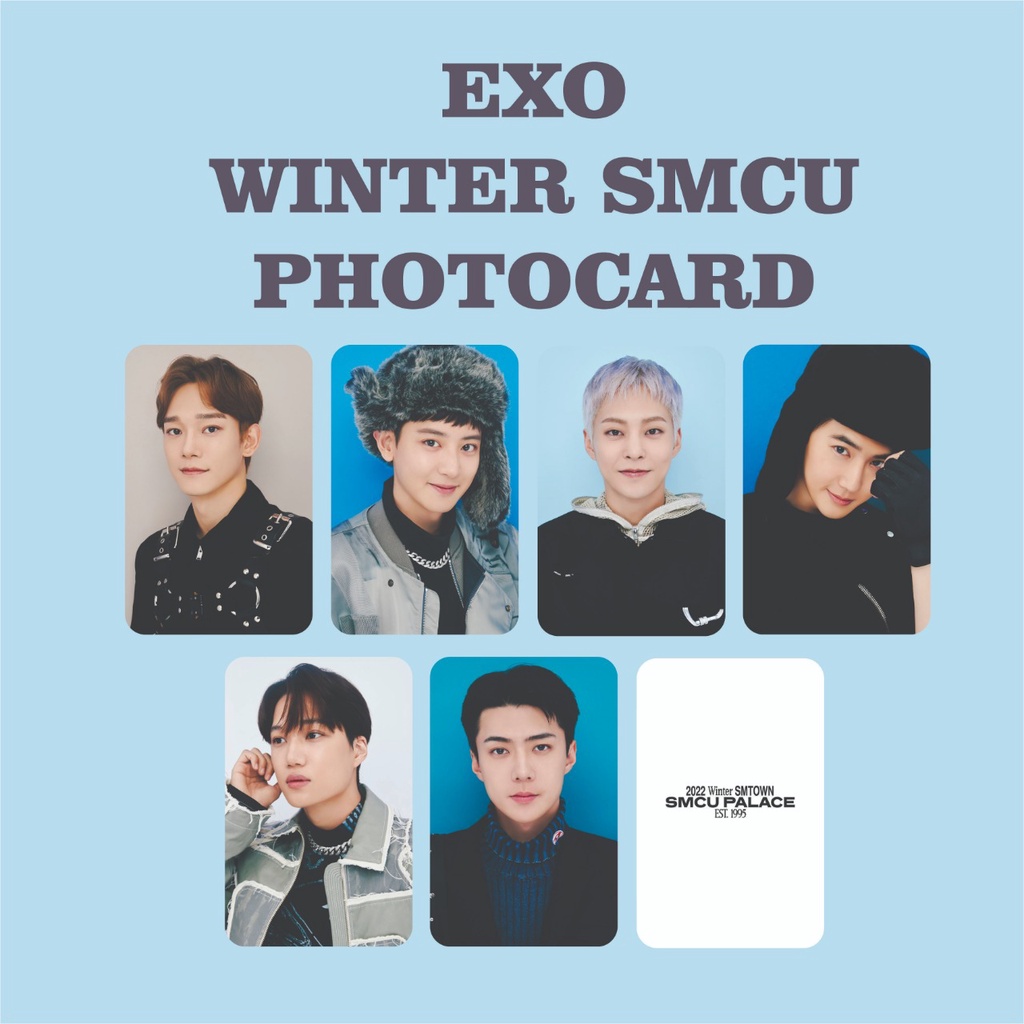 PHOTOCARD 2022 WINTER SMTOWN SMCU PALACE