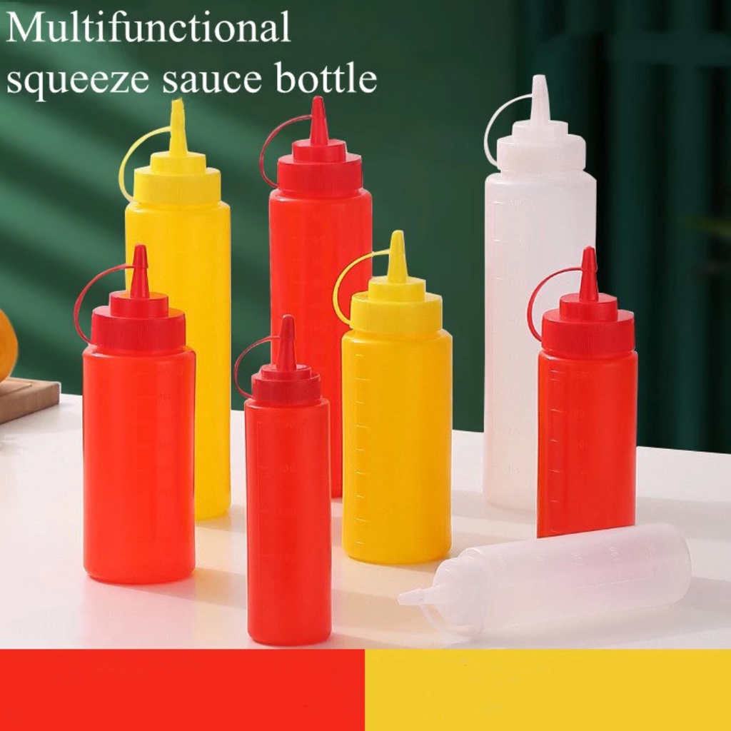 DM - Botol Bottle Saos Saus Mayonaise Mayones Mayonis Kecap Plastik BPA Free 250ml