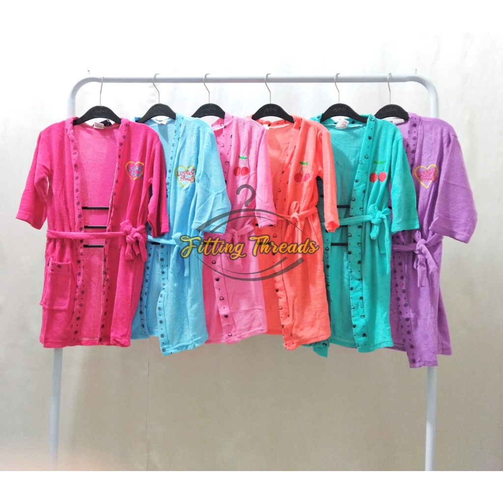 Handuk Kimono Anak Perempuan Laki Laki / Handuk Mandi Kimono Anak Cewek Cowok