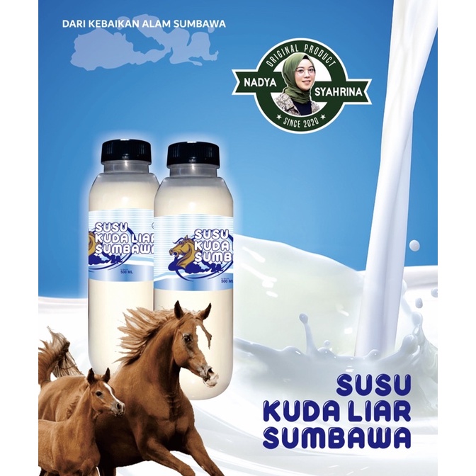 

SUSU KUDA LIAR KHAS SUMBAWA 500 ML