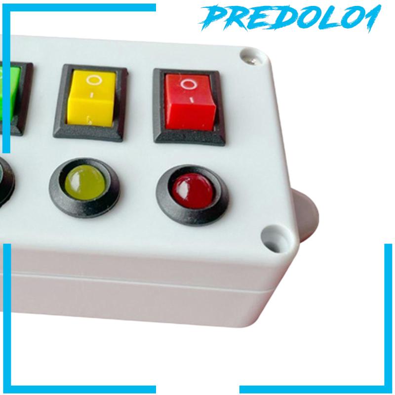 [Predolo1] Sensory Busy Board Aksesoris Saklar Lampu Tombol Mainan Keterampilan Belajar