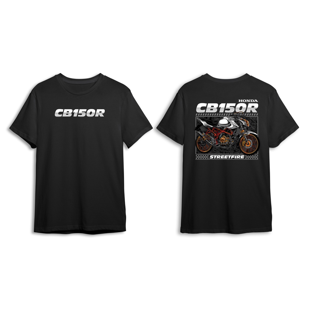 KAOS HONDA CB 150R JARI JARI BAJU MOTOR CB150R PRIA WANITA