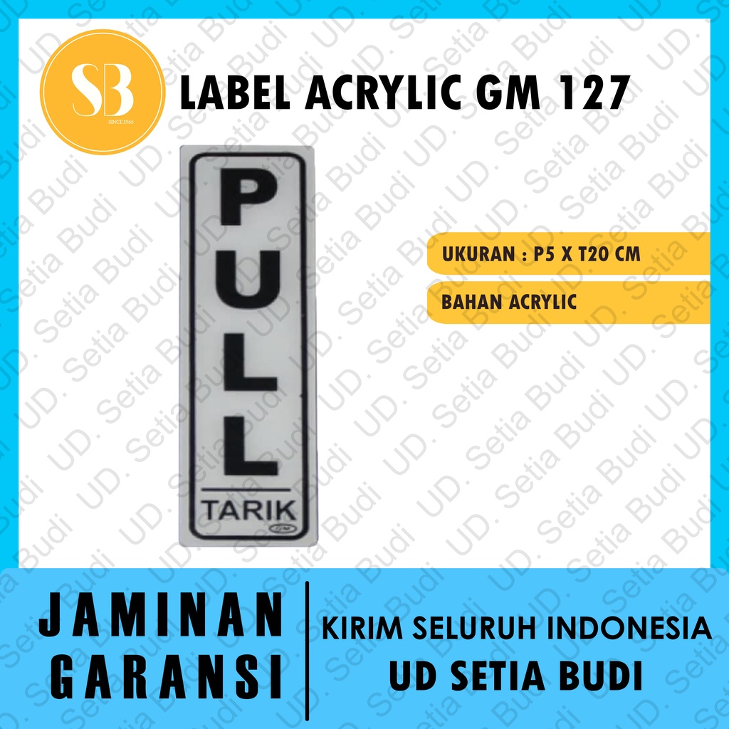 Label GM Kecil Pull LK 127