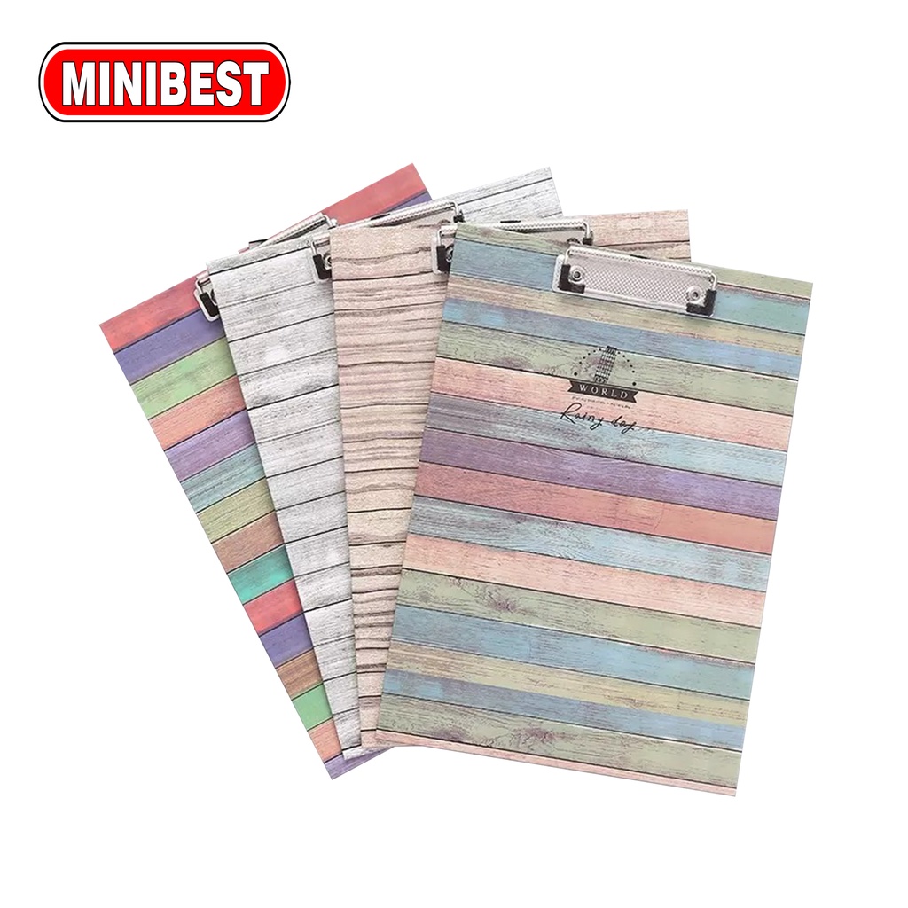 [MB] Papan Jalan / Papan Ujian Clipboard A4 With Cover