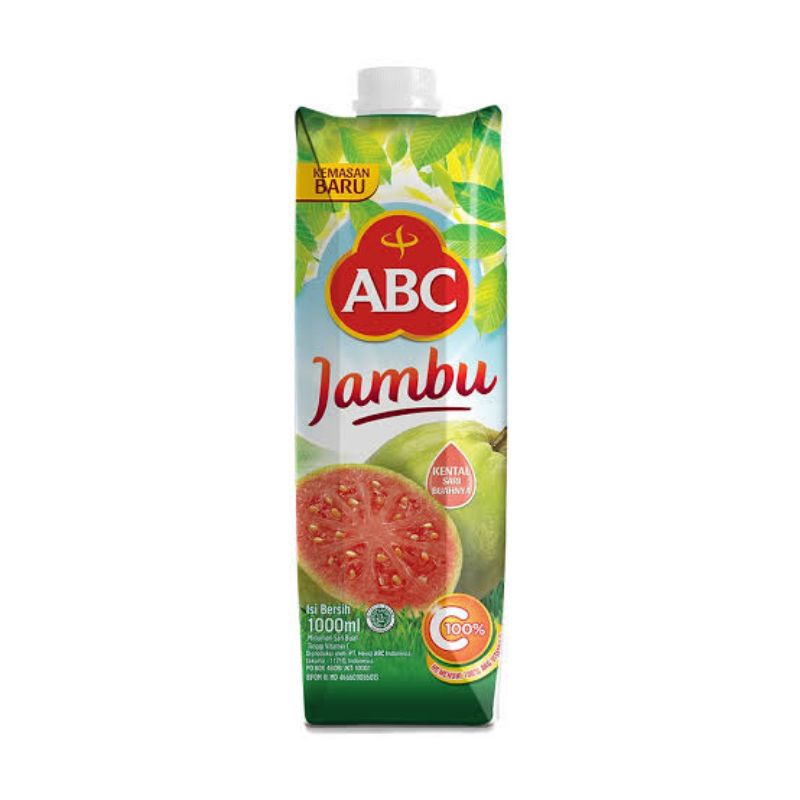 

Abc Minuman Juice Rasa Jambu Biji 1 Liter