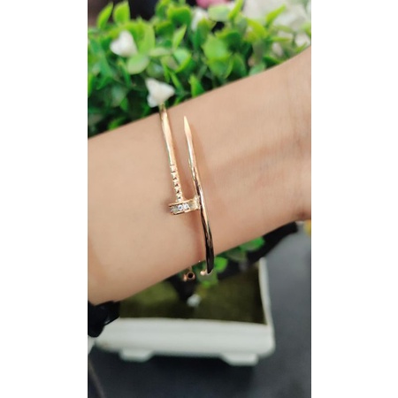 Gelang Paku Emas 6k