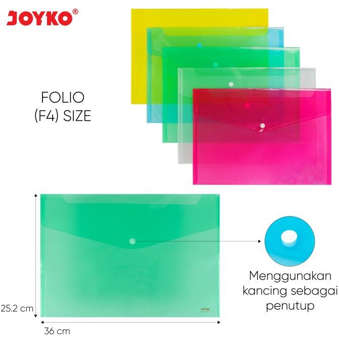

Data Bag / Map / Tas Data Kancing Joyko Db-105 Fk
