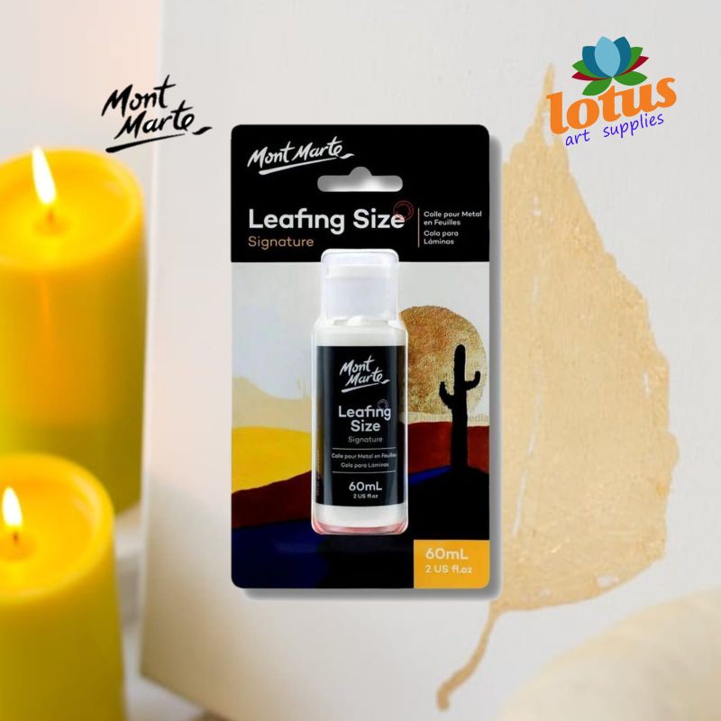 

MONT MARTE Signature Leafing Size 60ML Water Based Gilding Adhesive