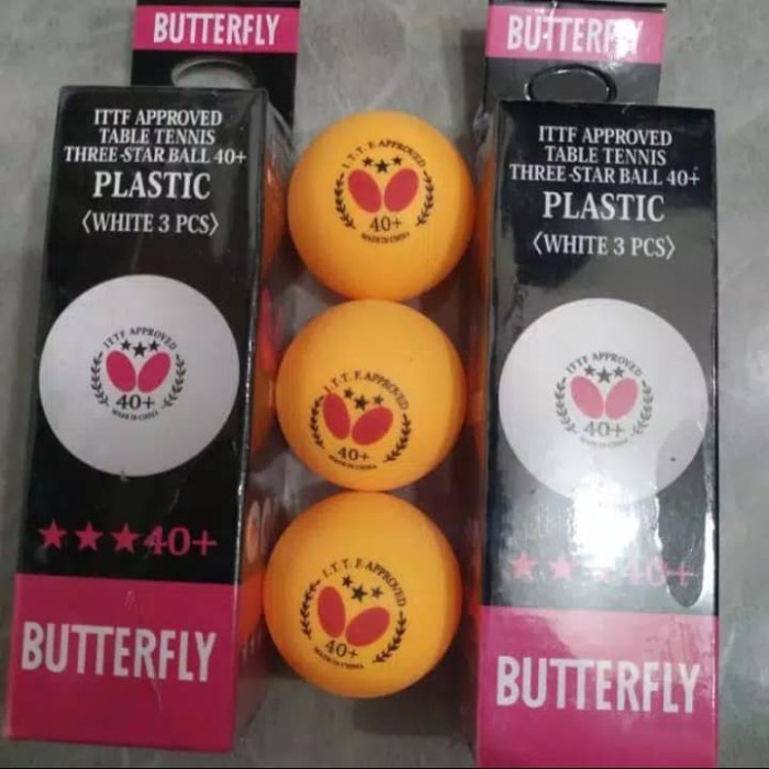 BOLA PINGPONG / TENIS MEJA BUTTERFLY ORIGINAL BEST QUALITY