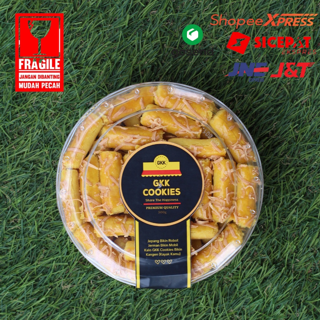

Kastangel Keju GKK Cookies Premium - Kue Kering Lebaran Ramadhan GKK Original