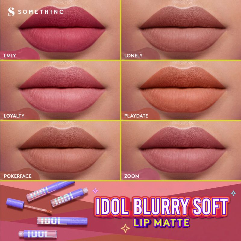 SOMETHINC Idol Blurry Soft Lip Matte - Lip Cream Matte