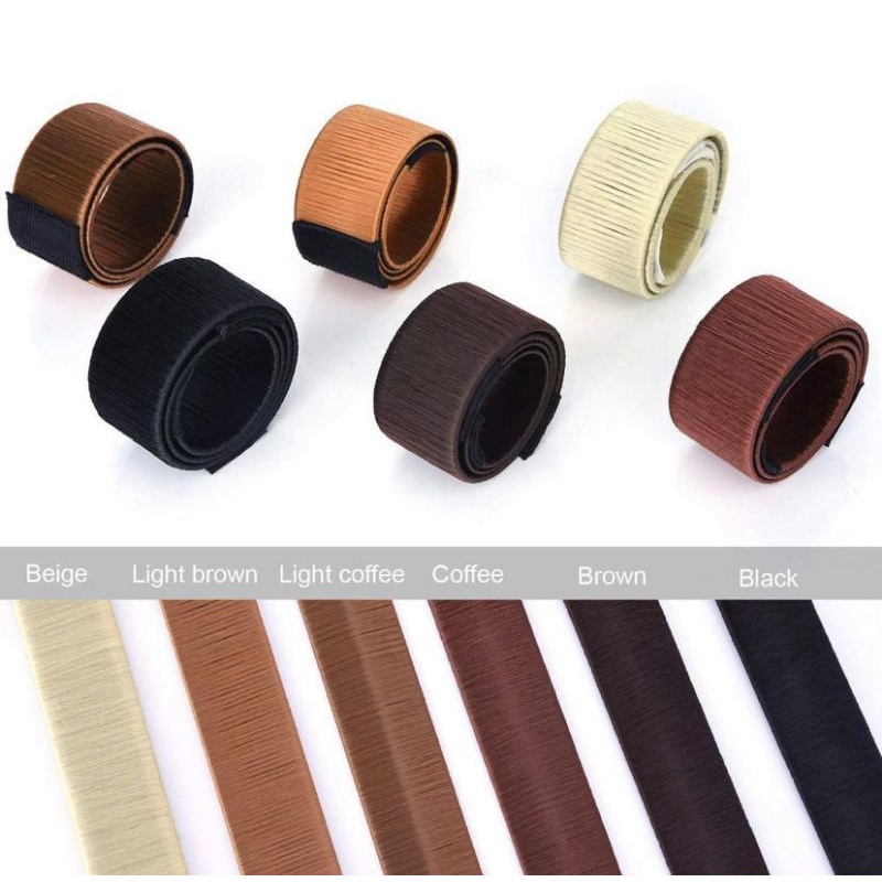 HAIR BUN MAKER IKAT RAMBUT KOREA MAGIC AKSESORIES SANGGGUL MODEREN ANTI RIBET CEPOL RAMBUT IKAT DONAT AKSESORIS PESTA IMPORT