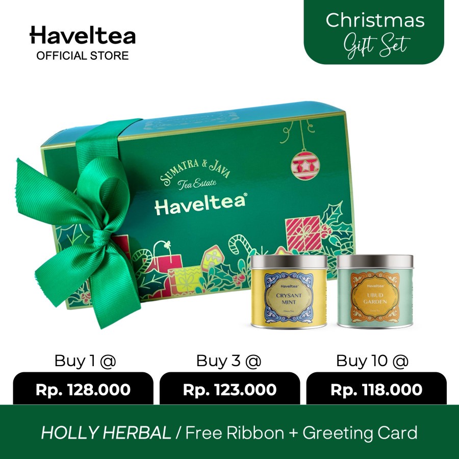 

Christmas Hampers Parsel Natal Artisan Haveltea - Holly Herbal