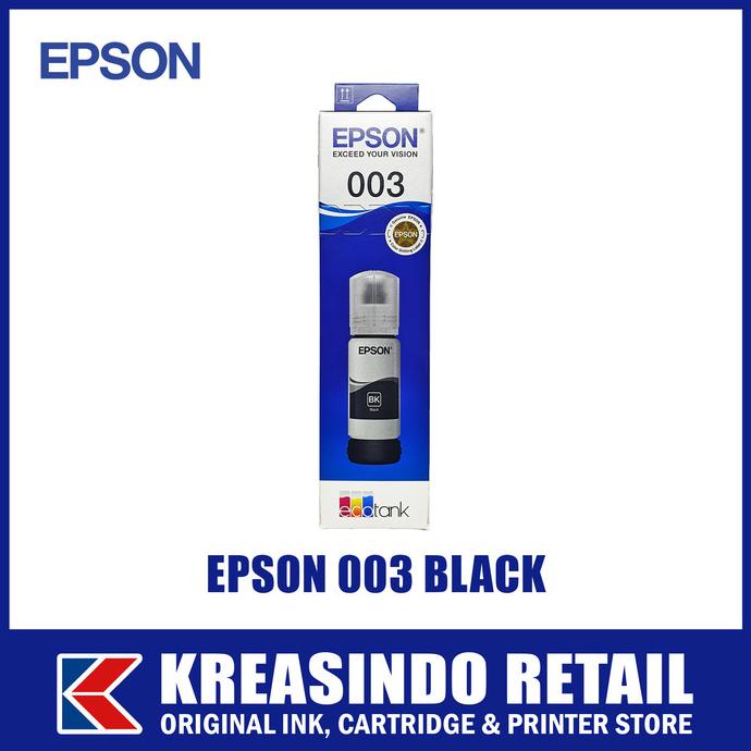 Tinta Epson 003 Black Original