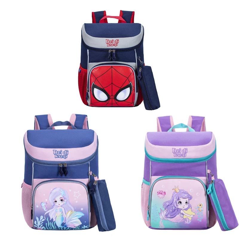 TAS RANSEL ANAK KARAKTER BARU LUCU / TAS SEKOLAH ANAK TK / TAS CEWE COWO