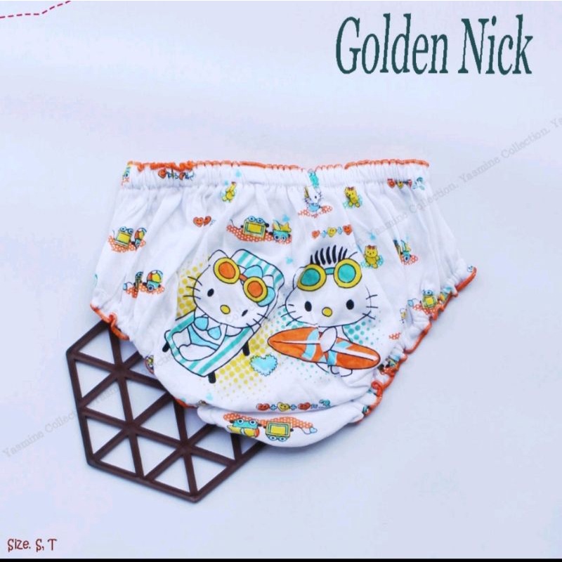 CELANA DALAM ANAK PEREMPUAN GOLDEN NICK 251 KERITING 1-7 TAHUN