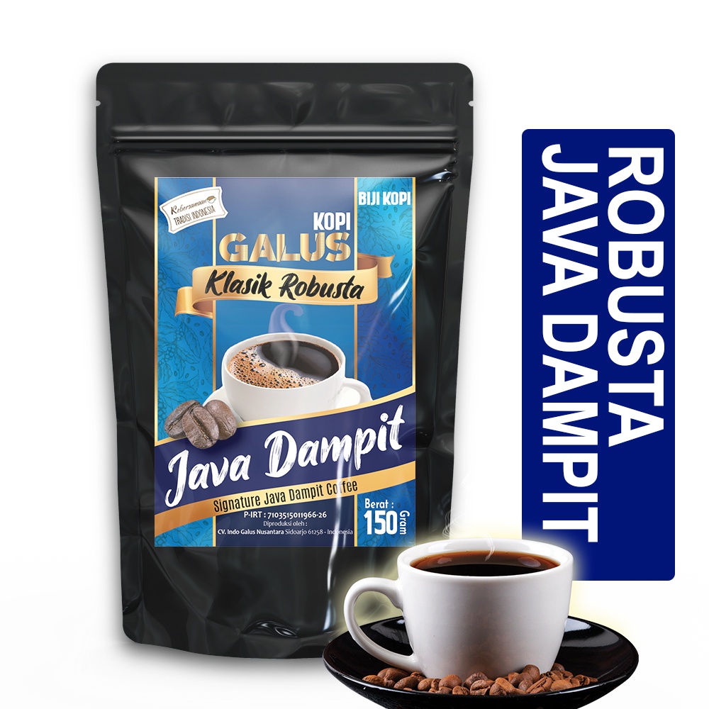 

KOPI ROBUSTA JAVA DAMPIT SIGNATURE 150Gram