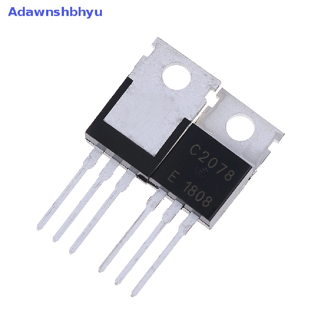 Adhyu 5Pcs transistor RF/VHF/UHF TO-220 2SC2078 C2078 ID