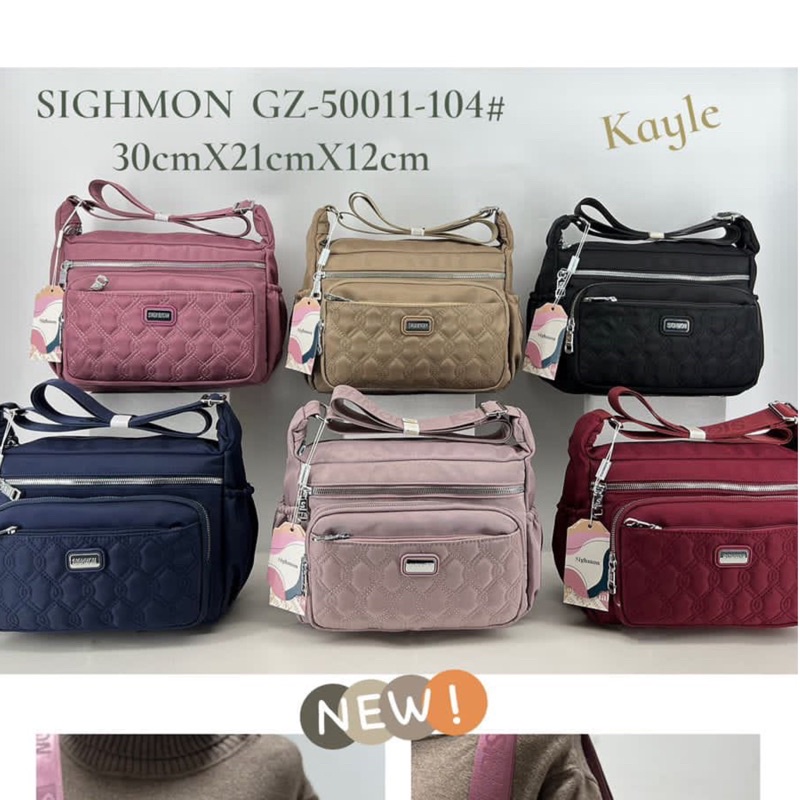 GZ50011-104 TAS SELEMPANG WANITA IMPORT SIGHMON
