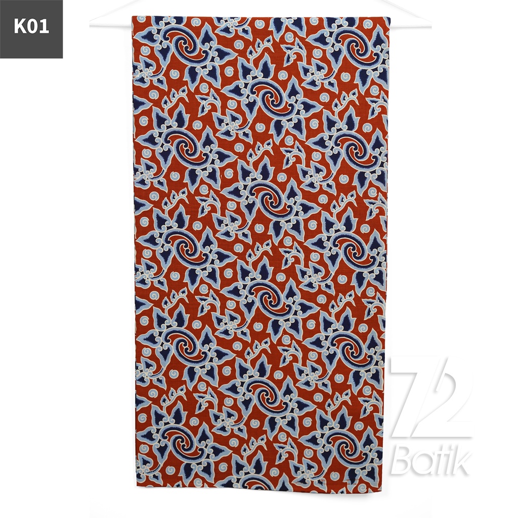 KAIN BATIK KATUN Premium Motif Awan Mega Mendung Warna Hijau 722991 Cap 72IL Jarik Jarit Samping Kebat Panjang Batik Katun Modern Premium Bahan Seragam Batik Pernikahan Kantor Keluarga Murah Kamen Jadi Batik Bali Lembaran