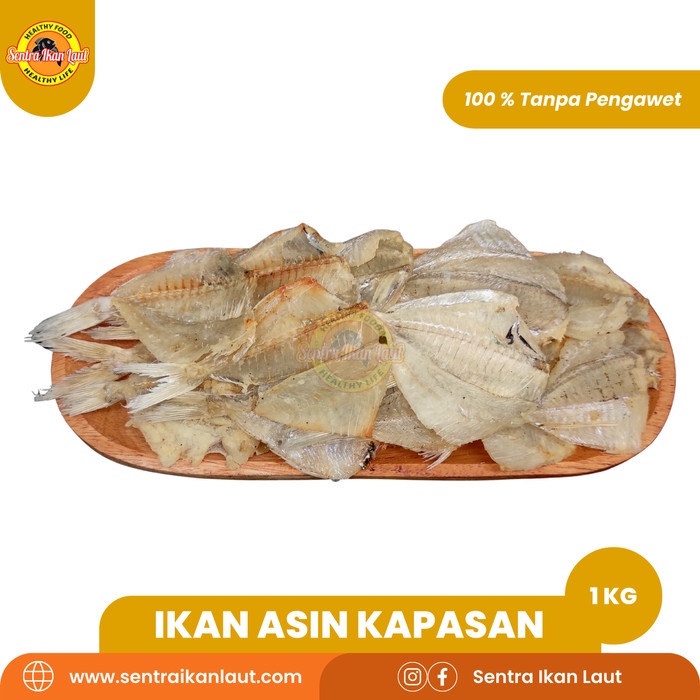 

⭐BISA COD⭐ Ikan Asin Kering Kapasan - 1 Kg