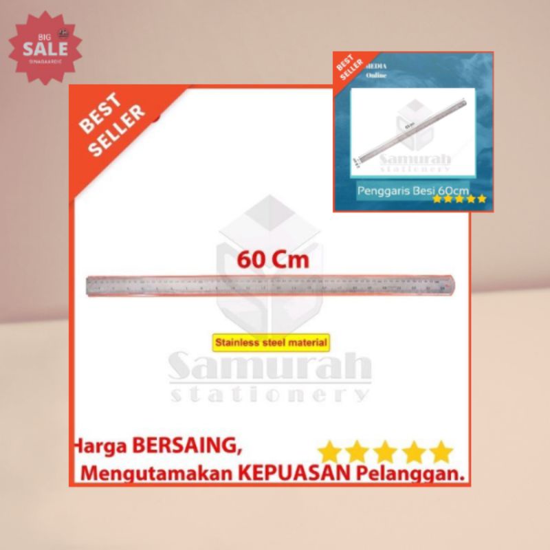 

Penggaris Besi Panjang 60 Cm (ORIGINAL PRODUK)