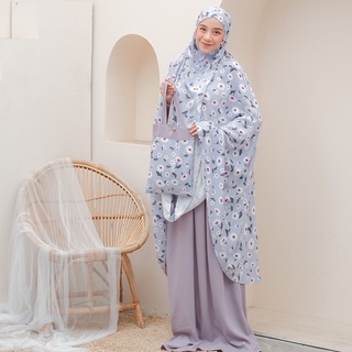 Mukena Laica Rayon Kombinasi Zara 2in1 All Size