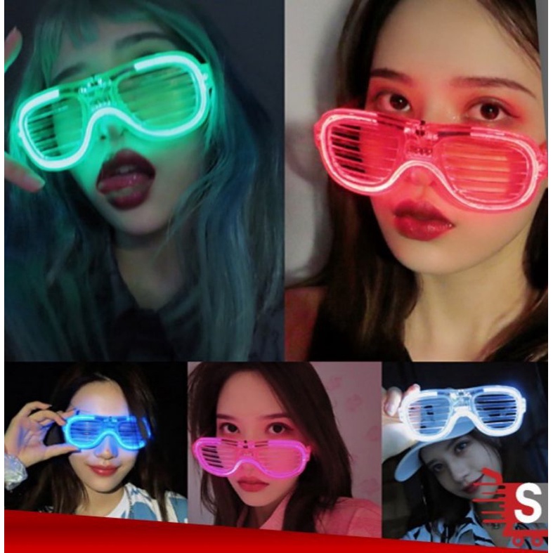kaca mata led viral / kaca mata kekinian