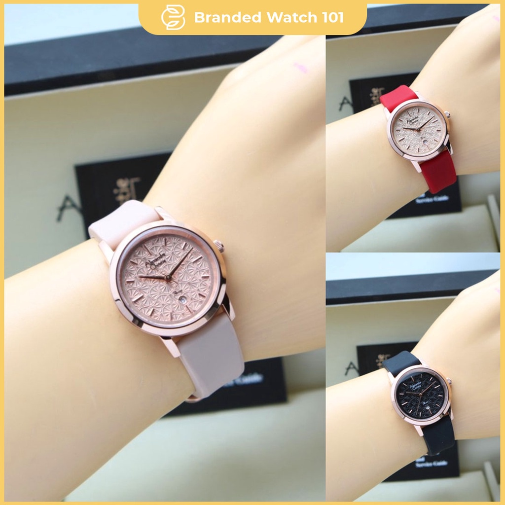 ORIGINAL Jam Tangan Wanita Alexandre Christie AC 2A07 / AC2A07 / 2A07 / AC 2A08 / AC2A08 / 2A08 / AC 2A11 / AC2A11 / 2A11 / AC 2A20 / AC2A20 / 2A20 / AC 2A21 / AC2A21 / 2A21 Garansi Resmi 1 Tahun, Rubber