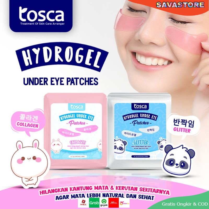 HYDROGEL UNDER EYE PATCHES PENGHILANG KANTUNG MATA &amp; KERUTAN MATA